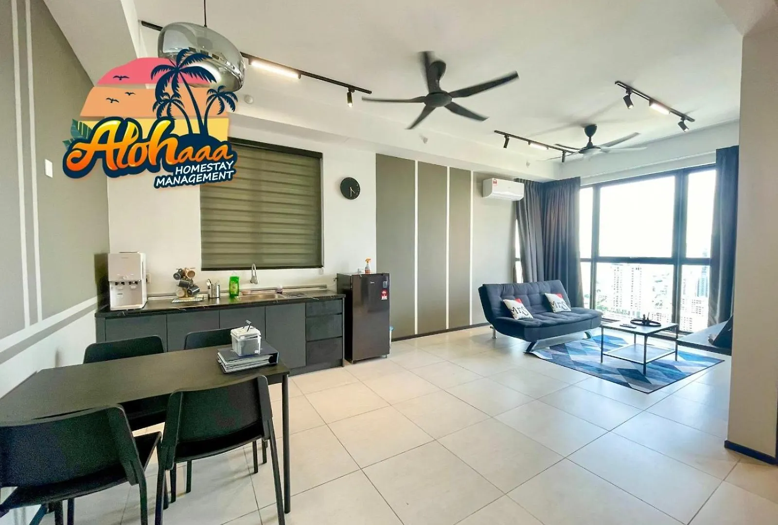 Apartment Industrial Style 2 Bedroom Unit Urban Suites Georgetown Sea View Jelutong